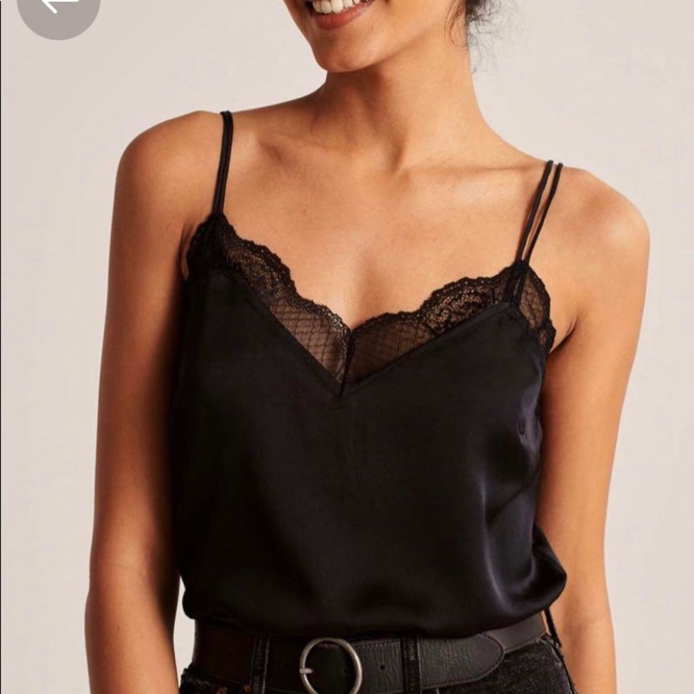 NWOT ABERCROMBIE DOUBLE STRAP CAMI